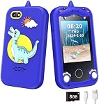 Enfants Smart Phone pour les garçons, Cadeaux d'anniversaire de Noël pour les filles Âge 3-10, Apprentissage des tout-petits Jouer Cell Toy Téléphone avec double appareil photo, Jeu, Joueur de musique