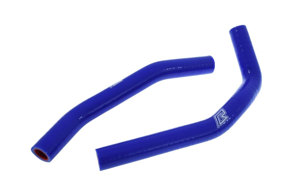 avdb-moto Kit Tubi Manicotti Radiatore compatibile con YAMAHA YZ85 GRANDES ROUES 2002-2021 (Blu)