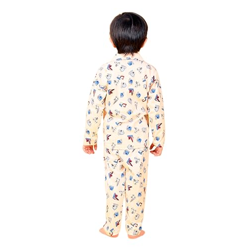 Image of Jam & Sugar Boys Cotton Printed Night Suit Set