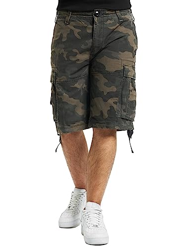 Brandit Vintage Classic Dark Camo Cargo Shorts #TOP20