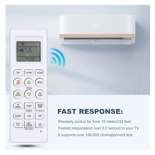 Télécommande AKB73455716 pour climatiseur de fenêtre de chambre LSN182HE