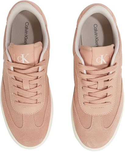 Calvin Klein Baskets Femme Classic Low Mix en Toile, Multicolore (Tuscany/Eggshell), 40