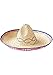 Rubie's Costume Embroidered Straw Sombrero