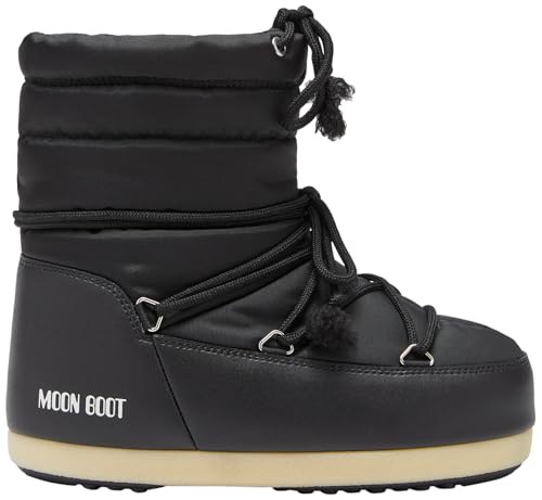Moon Boot, EVX Light Nylon Slip On Unisex Snow Boots, M2-2.5, W3-3.5