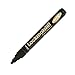 Produktbild Kreul 47011 - Lackmalstift medium schwarz, mit Rundspitze Strichstärke 2 - 4 mm zum Gestalten, Beschriften und Verzieren von kleinen, originellen Geschenken, Karten, uvm.