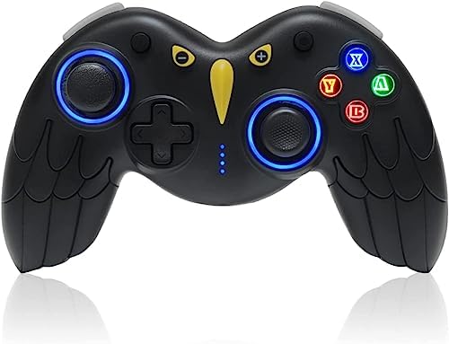 STOGA Wireless Switch Controller, Cool Eagle Pro Controller for Switch/Lite/OLED, Gaming Controller Gamepad with Wake-up,Dual Vibration,Gyro Axis,Adjustable Turbo & Programmable Function