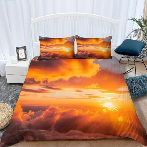 Funda Nordica Cama 135 150 Color Naranja