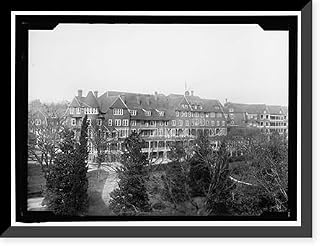 Historic Framed Print, AUGUSTA, GEORGIA, VIEWS OF; COUNTRY CLUB AND GOLF LINKS; BON AIR HOTEL - 2, 17-7/8" x 21-7/8"