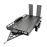 Bolink 5000 1:10 Scale Full Metal Trailer with LED Lights (Black)