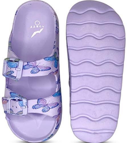 NORTY Boy Girl Children Toddler Little and Big Kid 2 Strap Slide Sandal3
