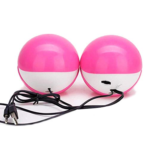 Klangdorf Pink Desktop Speakers, Pink Speakers For Laptop, Pc Speakers, Samll And Portable. Loud Lows And Highs. Usb Powered. #TOP2