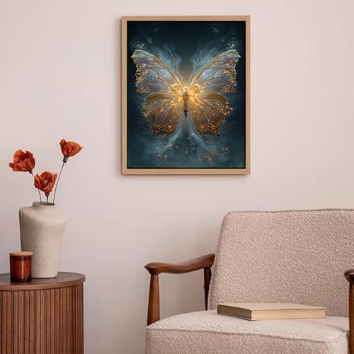 Diamond Painting Papillon 40x50cm Kit Mosaïque 5D - 3