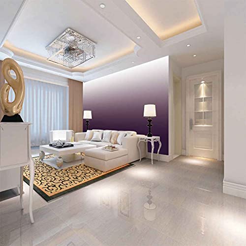 Toile papier peint 3D violet haut de gamme pour deco murale de chambre élégante