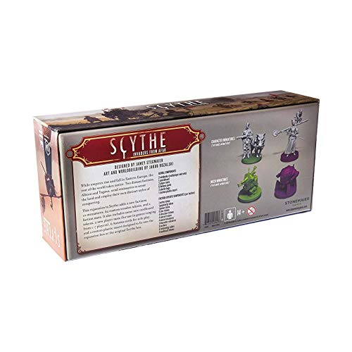 Stonemaier Games Scythe: Invaders From Afar Stonemaier Game Expansion - Requires Scythe - 2 New Factions For 1-7 Players, Ages 14+ #TOP1