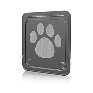 Hondenluik Huisdier Hordeur 4 Weg Afsluitbare Hond Kat Deur Veiligheidsklep Deur Abs Plastic Poort Deur Voor Kat Hond Dierbenodigdheden 1Stks L.