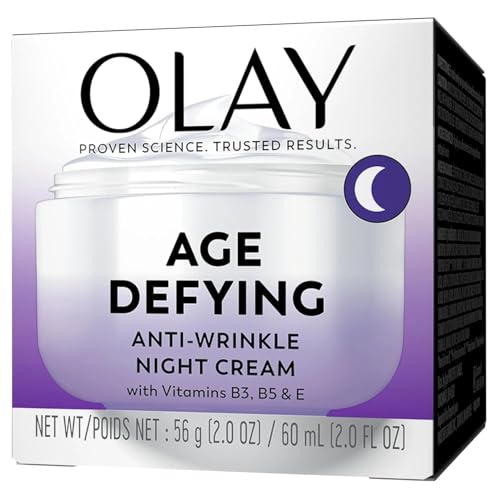 Olay Age Defying Anti-Wrinkle Replenishing Night Face Cream, 2.0 Ounce, 3 Count - Image 6