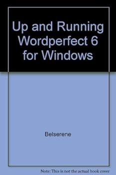 Paperback Up and Running With Wordperfect 6 for Windows Book