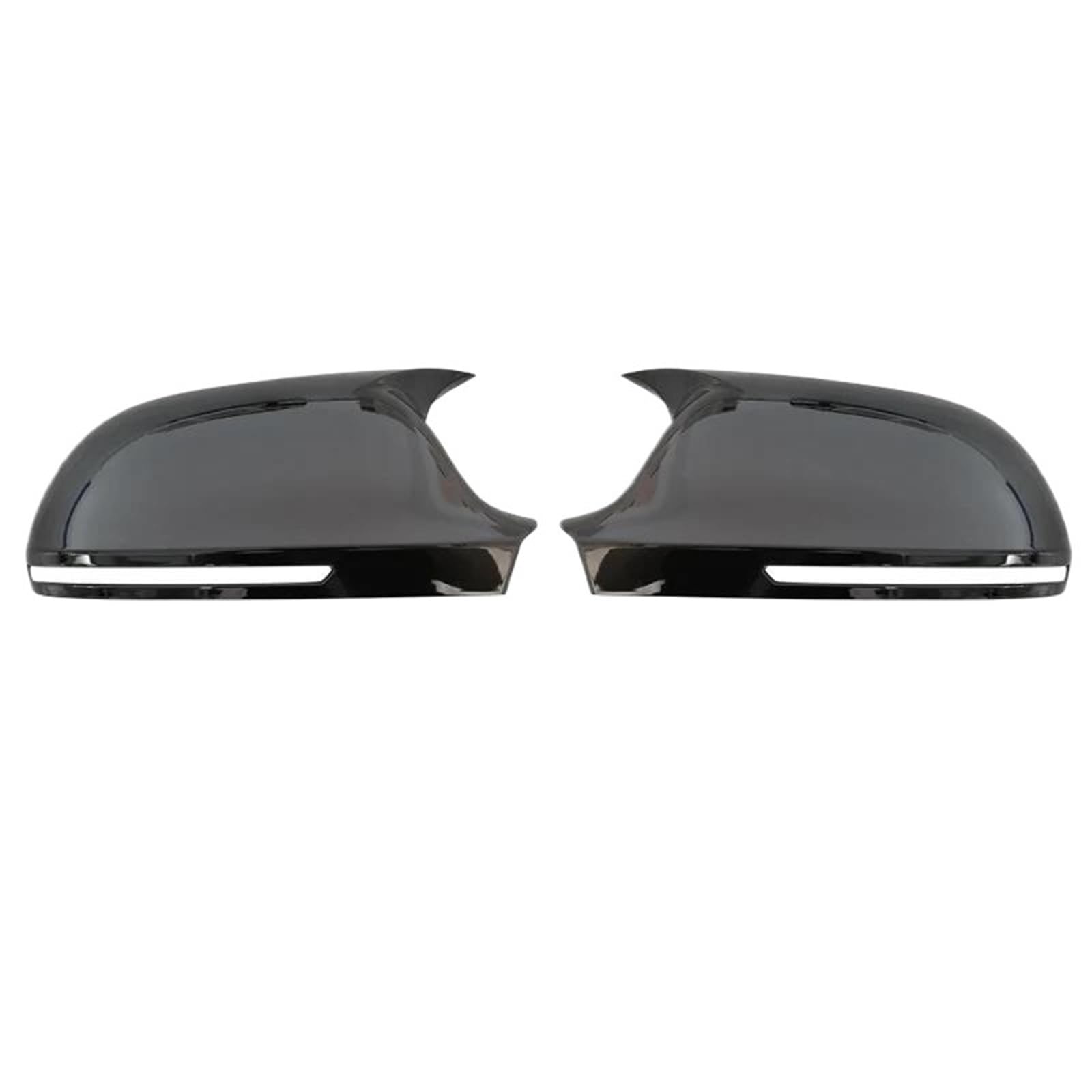 Coque de rétroviseur Audi A4 A5 noir brillant résistant aux UV et chocs - 5