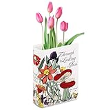 grand vase transparent decorer Emballage sûr et facile à utiliser : grâce à son emballage sûr avec mousse et carton, le grand vase décoratif en forme de livre est livré de manière fiable. Il est facile à installer et à entretenir, ce qui les rend particulièrement pratiques et faciles à utiliser comme vases en céramique pour la décoration de la maison.