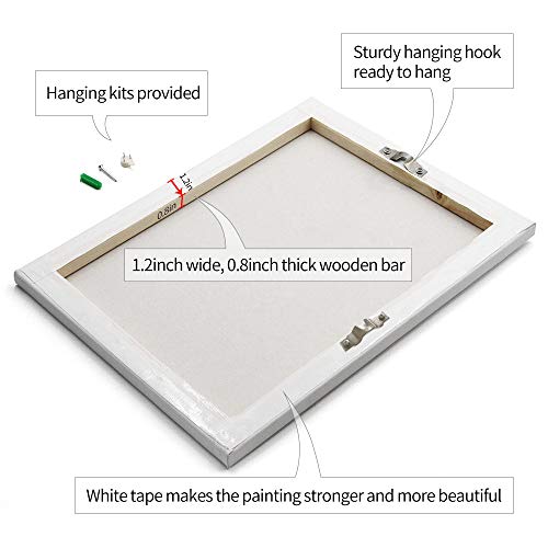 Geeignet Hign Heel Wall Art Modern Fashion Canvas Painting Motivational Quote Print Ready To Hang For Bathroom Women's Bedroom 12X16 Inch, Give A Girl The Right Shoes And She Can Conquer The World #TOP5