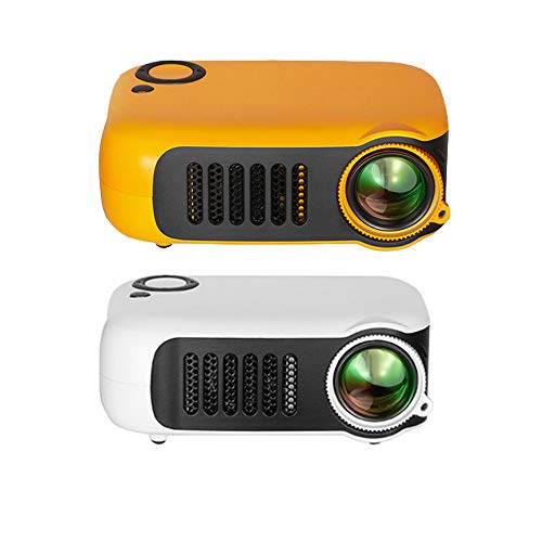 Mini Tragbarer LCD-Projektor Eingebauter Lautsprecher 800 Lumen HD 1080 P LED-Videobeamer-Unterstützungsenergienbank HDMI/TF/IR/USB Für