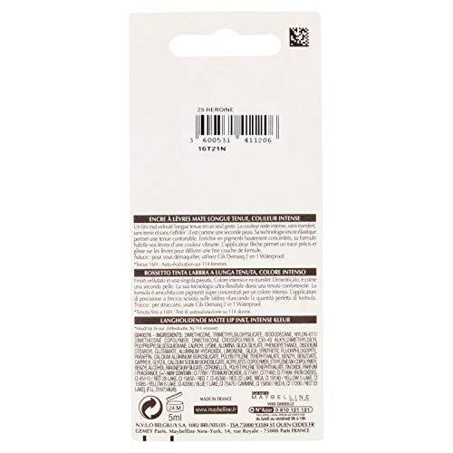 Superstay Matte Ink 25 Heroine - vue 4