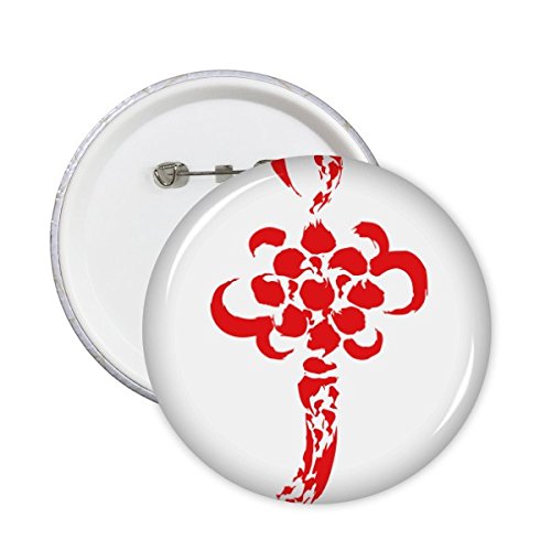 Badge noeud chinois XL DIYthinker pour personnaliser une veste