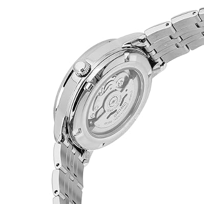 Seiko Men Analog Automatic Watch with Stainless Steel Strap SRPH87K1, Blue, Bracelet