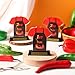 DoubleFill 3 Pcs Chili Cook Off Trophies 1st 2nd 3rd Place Medals Chili Cookoff Prizes 4.72