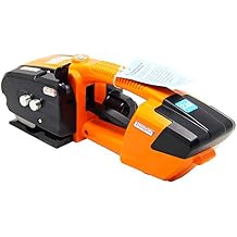 Electric Strapping Machine for 13-16mm PP PET Strap,Automatic Hot Melting Banding Tools,Portable Belt Packing Banding Machine,3000mha Battery Powered for Packaging Strapping Box Baler