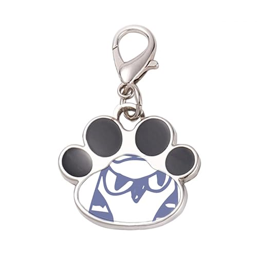 DIYthinker?Cartoon Hat Bird Protect Animal Pet Lover Pet Tag Keychain Dog Cat ID