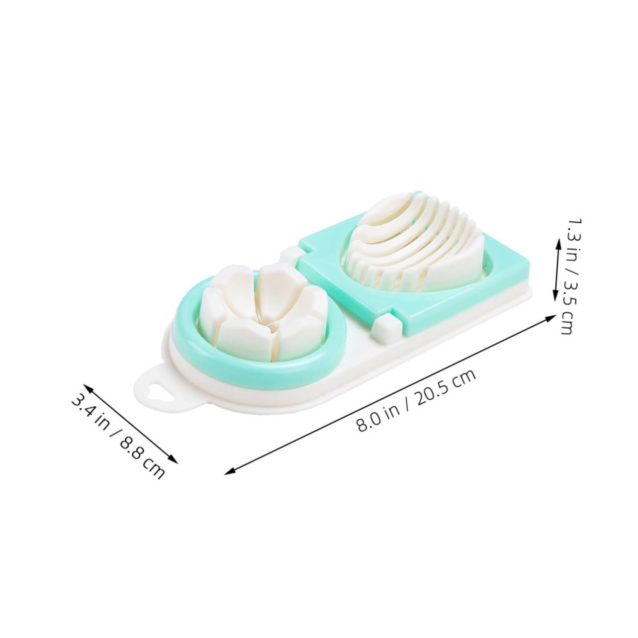 Cabilock Egg Slicing Tool Home Kitchen Gadget Handheld Multi Egg Slicer Stainless Steel