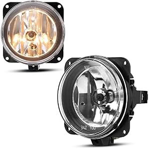 YITAMOTOR Fog Lights Compatible with 2002 2003 2004 Ford Focus SVT/2005 2006 Ford Escape/2003 2004 Ford Mustang(Cobra Model Only)/2002 Lincoln LS Fog Lamps Replacement, H10 12V 42W Bulbs