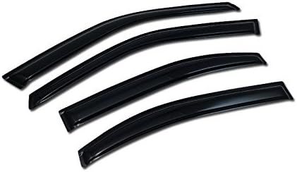 for 2000-2003 Nissan Maxima - Sun/RAIN/Wind Guard Smoke Vent Shade Deflector Window Visor 4PCs