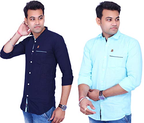 Image of La Milano Premium Plain Shirt for Men