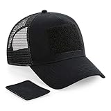 Beechfield B641 Gorra de Camionero Snapback con Parche