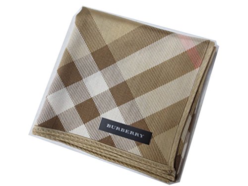 [バーバリー]BURBERRY レディース ハンカチ ベージュチェック