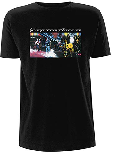 Image of Paul McCartney Wings Over America Official Tee T-Shirt Mens Unisex (Large) Black