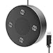 USB Microphone Speakers, CMTECK ZM330 Speakerphone - Omnidirectional Desktop Computer Conference Mic with 360º Voice Pickup, Mute Function for Streaming, VoIP Calls,Skype,Interviews,Chatting