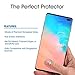 amFilm Ultra Glass Screen Protector for Galaxy S10 Plus, Tempered Glass, 2 Pack