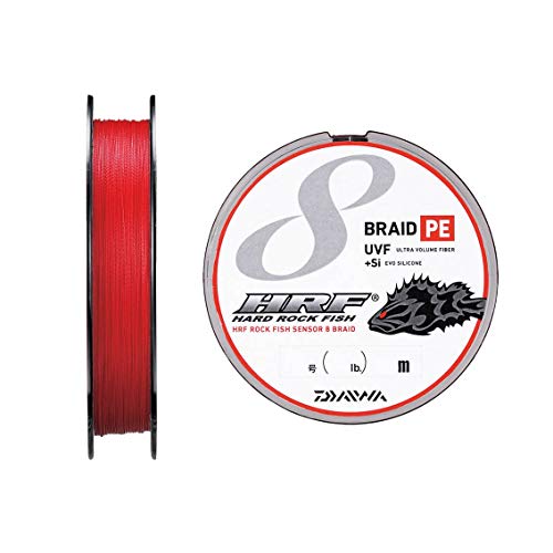 ダイワ(Daiwa) PEライン UVF HRF センサー8ブレイド+Si 150m 2号 31lb バトルレッド 1枚目