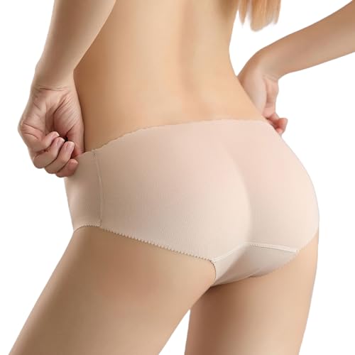 CuLtp Bragas con Relleno Gluteos, Una Pieza Sin Marcas Fajas con Relleno Gluteos, VentilacióN La Malla Bragas Fajas Levanta Gluteos, Fajas Reductoras Mujer