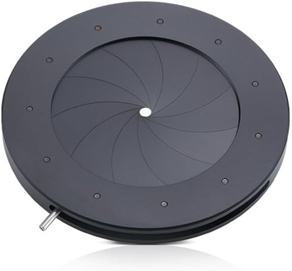 Minhe 450mm Mechanical Iris Diaphragm, Adjustable For Microscopes And Cameras, Enhance Your Photography Experience