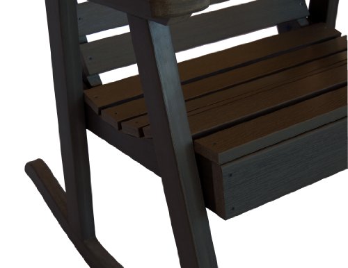 Highwood Weatherly Rocking Chair, Black #TOP3