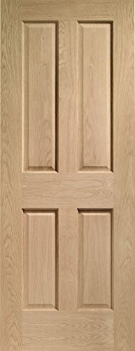 Image of Internal Oak Victorian 4 Panel Door