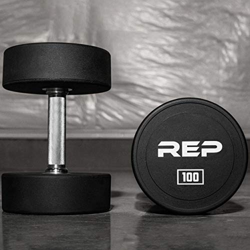 Rep Urethane Coated Dumbbell Set - 55-75 Lb #TOP3