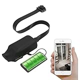 Il Detective Mini Telecamera WiFi di Sorveglianza con Sensore di Movimento, Infrarossi con Batteria 4 ore, Controllo da Smartphone, Visione Notturna Microcamera 1080P