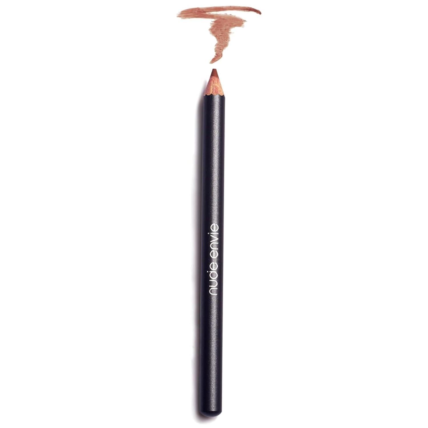 nude envie - Lip Liner - Smooth, Precise & Easy Application - Pigmented, Long-Lasting Lip Pencil - Add Definition - Prevents Feathering - Sharpenable - Vegan, Paraben-Free & Cruelty-Free - Spicy