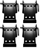 inkl. Schrauben zu Anbringung Schnellanbringungsplatten Adapter Hublenkrollenhalterung Workbenchcaster Set(4)