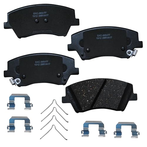 Image of Bendix Premium SBC1912 Ceramic Front Brake Pads for Hyundai Elantra 2020-2017, Ioniq 2022-2017, Kia Niro 2022-2017